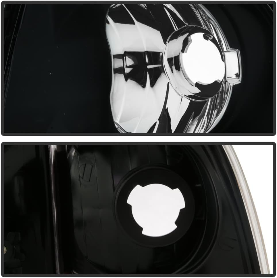 Black Housing Headlights with Corner Lights Assembly F637