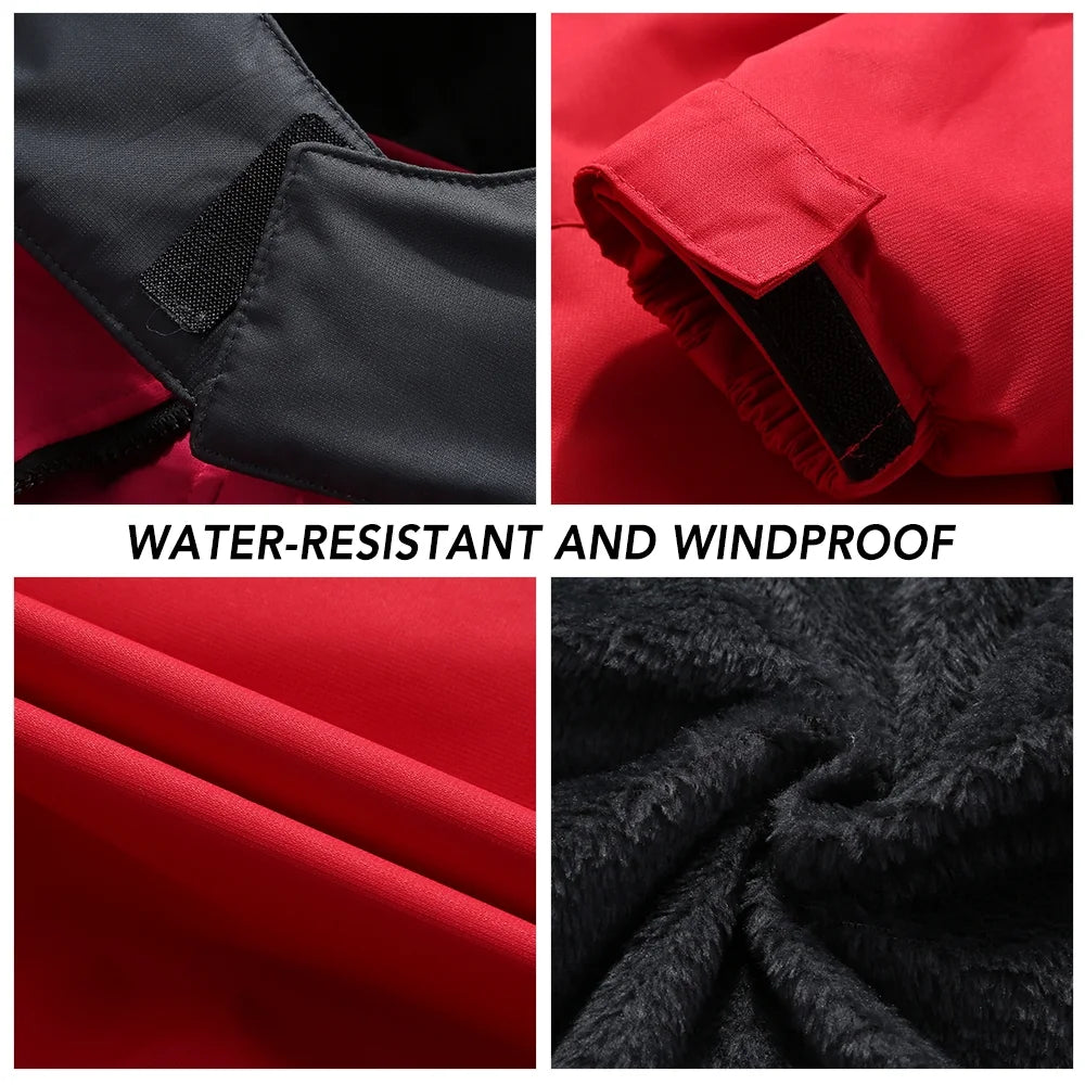 Women Mountain Waterproof Shell Jacket Ski Jacket Windproof Jacket Winter Warm Jacket W16601