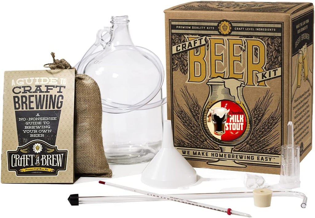 Chocolate Milk Stout Beer Kit, 1 Gallon Pack of 2 H63007