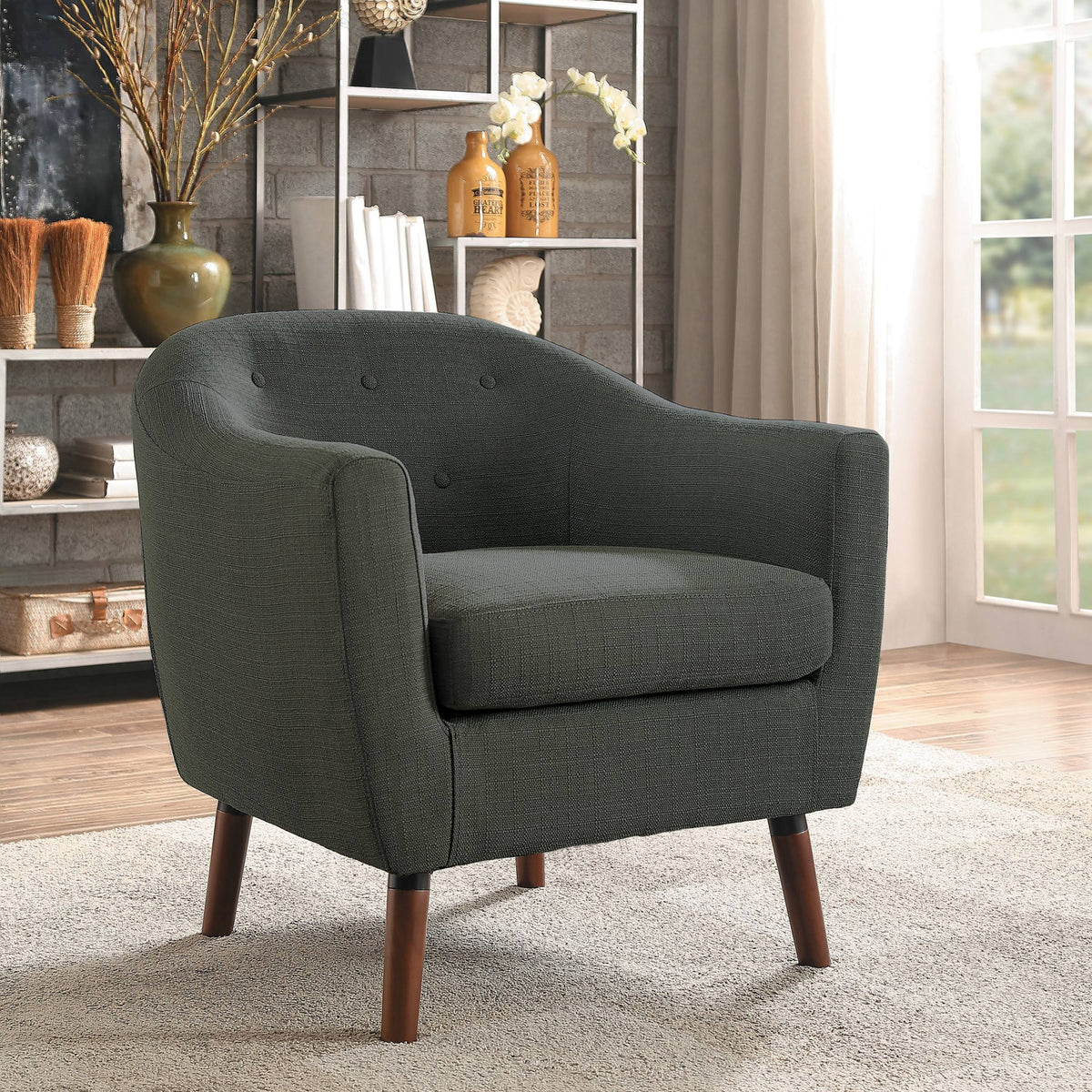 Gray Accent Chair L21639