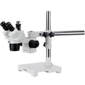Trinocular Stereo Microscope, 20X/40X/80X Magnification, Single-Arm Boom Stand R16920
