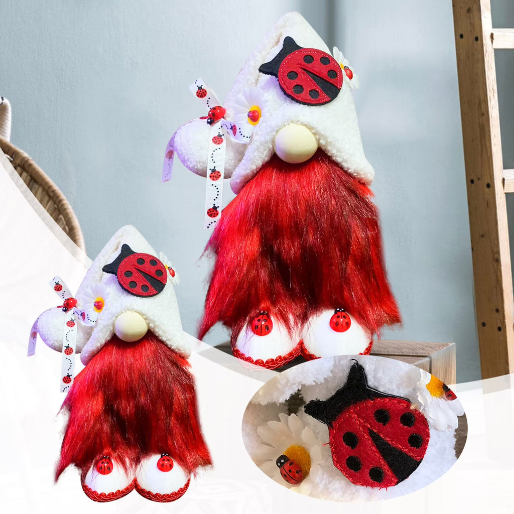 Ladybugs Daisy Holiday Ornament Doll Decorations Z146