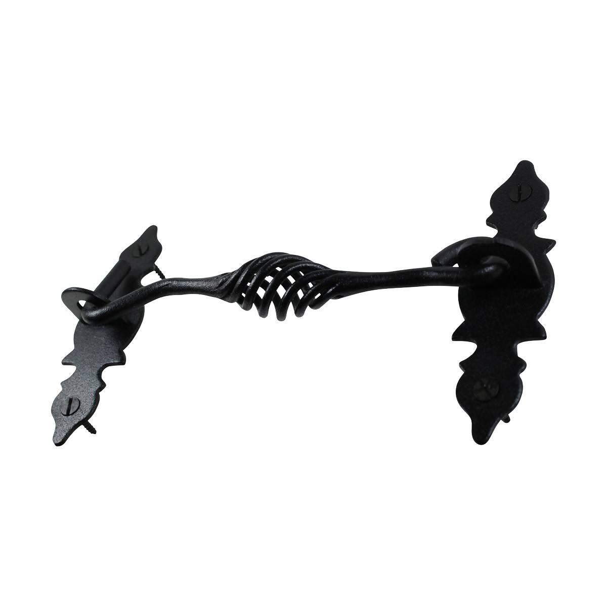 Black Wrought Iron Birdcage Cabin Hook D327917