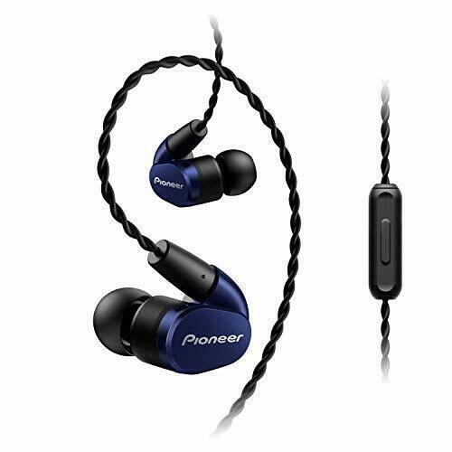 Navy Blue Canal Type Earphone Y12183