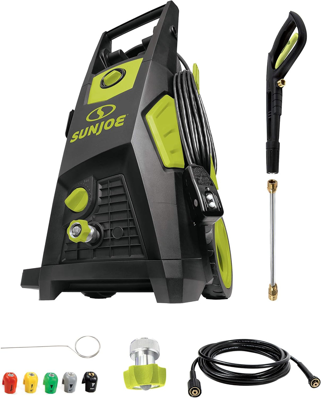 2350-PSI 1.8-GPM Brushless Induction Electric Pressure Washer with 5-Quick Connect Nozzles A550