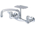 Double Handle Kitchen Faucet with Soap Dish J564451