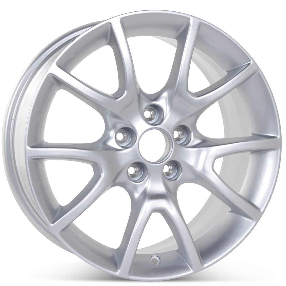 17x22 Alloy Replacement Wheel Silver Rim O767