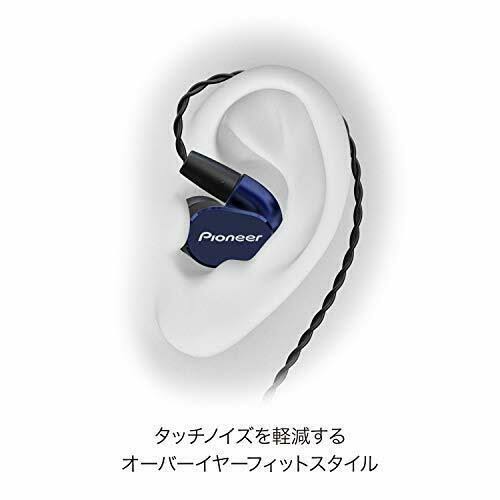 Navy Blue Canal Type Earphone Y12183