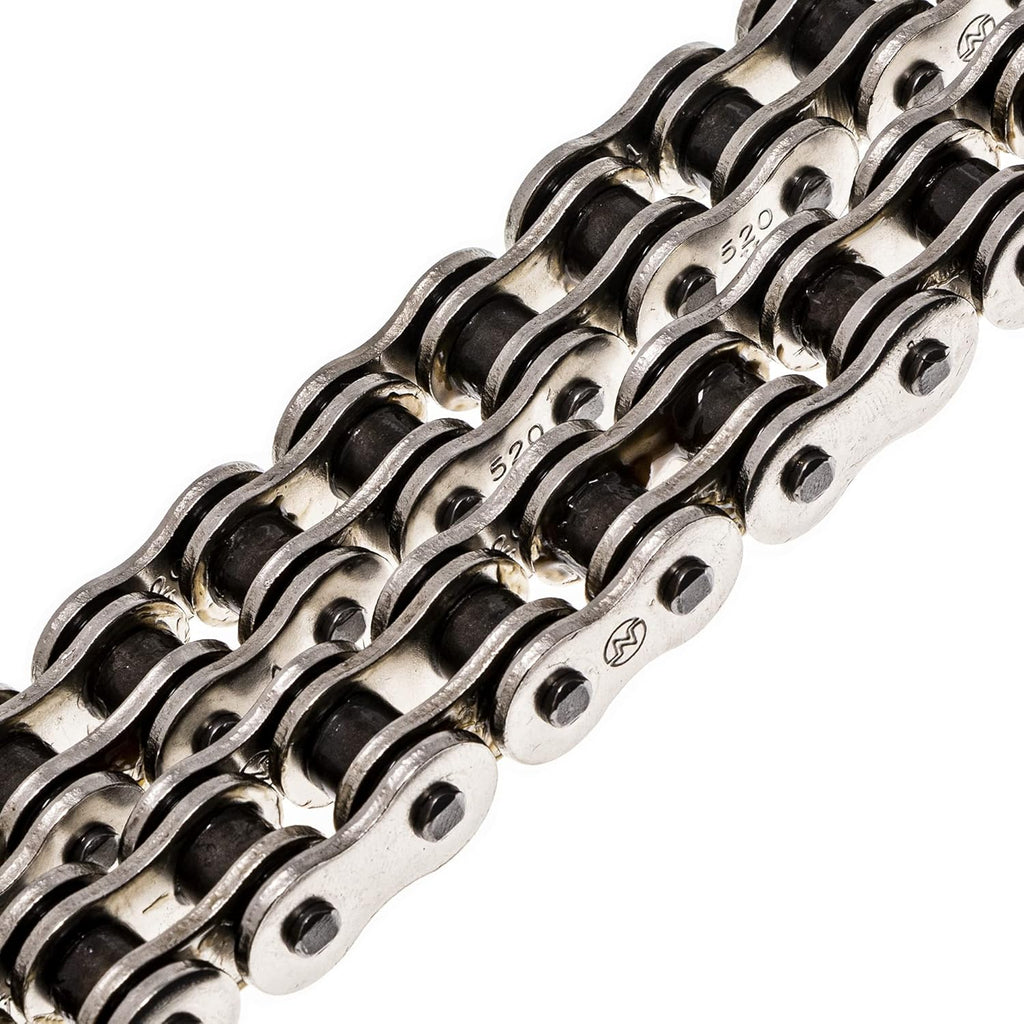 Drive Sprocket Chain Combo Front 11 Rear 40 Tooth 520NZ Standard 78 Links Pack of 2 P7294