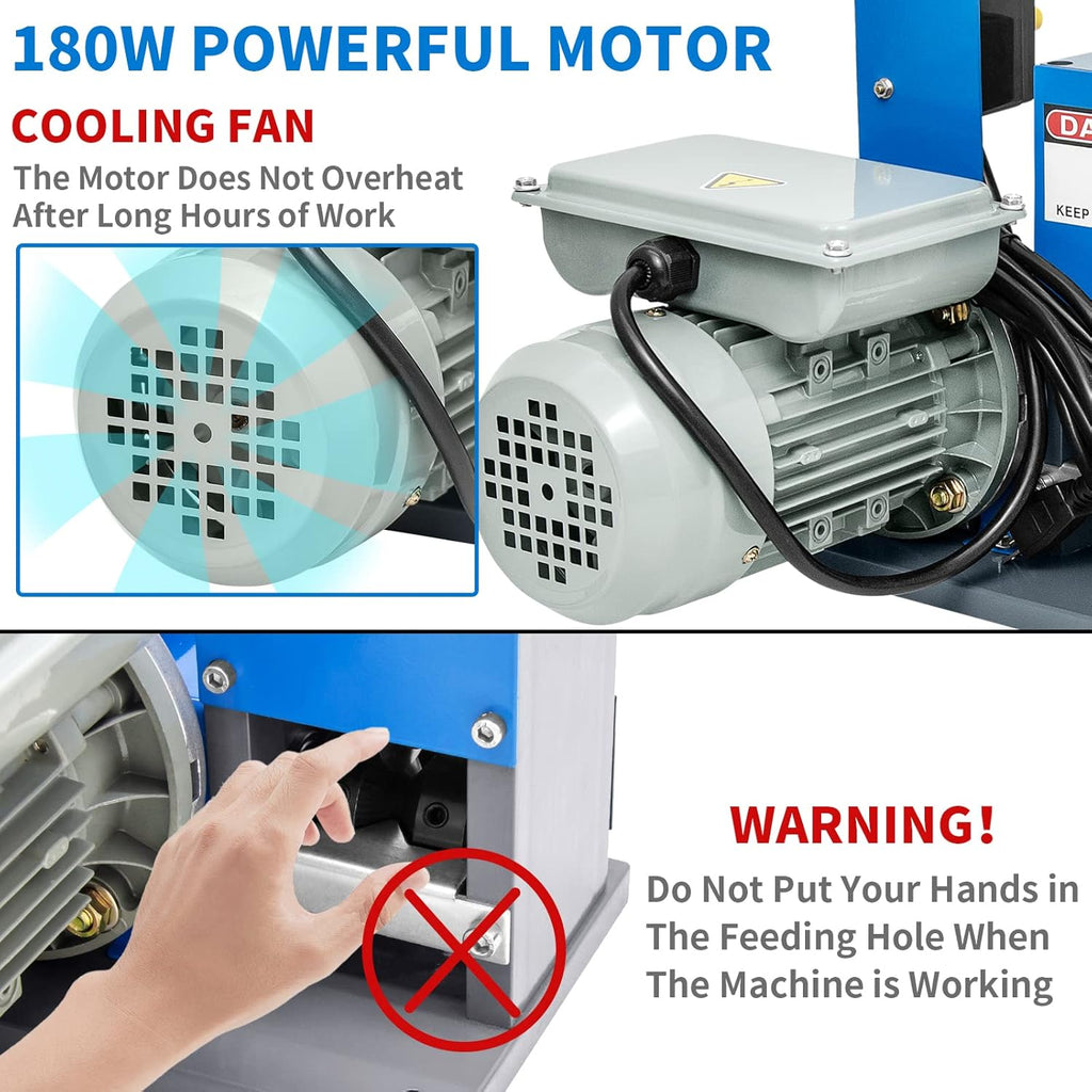 Automatic Wire Stripper Machine, 0.06-1inch, 60ft/Min G70281