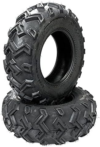 1Pc ATV UTV Tubeless Tires 25-8-12 6PR Pack of 2 W3370