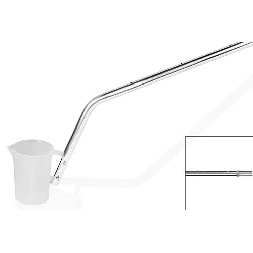 Adjustable Water Sample Dipper, 3ft to 9ft, 1000mL, Plastic F577007