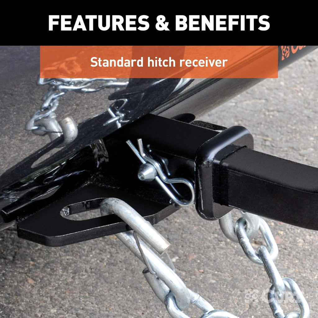 Class 1 Trailer Hitch with Ball Mount, 1-1/4-In Receiver Q1329