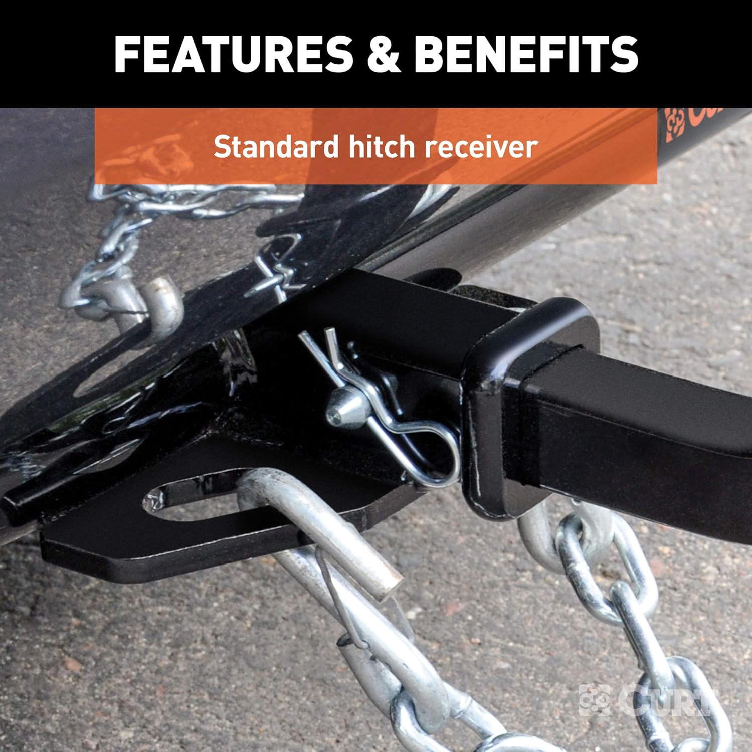 Class 1 Trailer Hitch with Ball Mount, 1-1/4-In Receiver Q1329