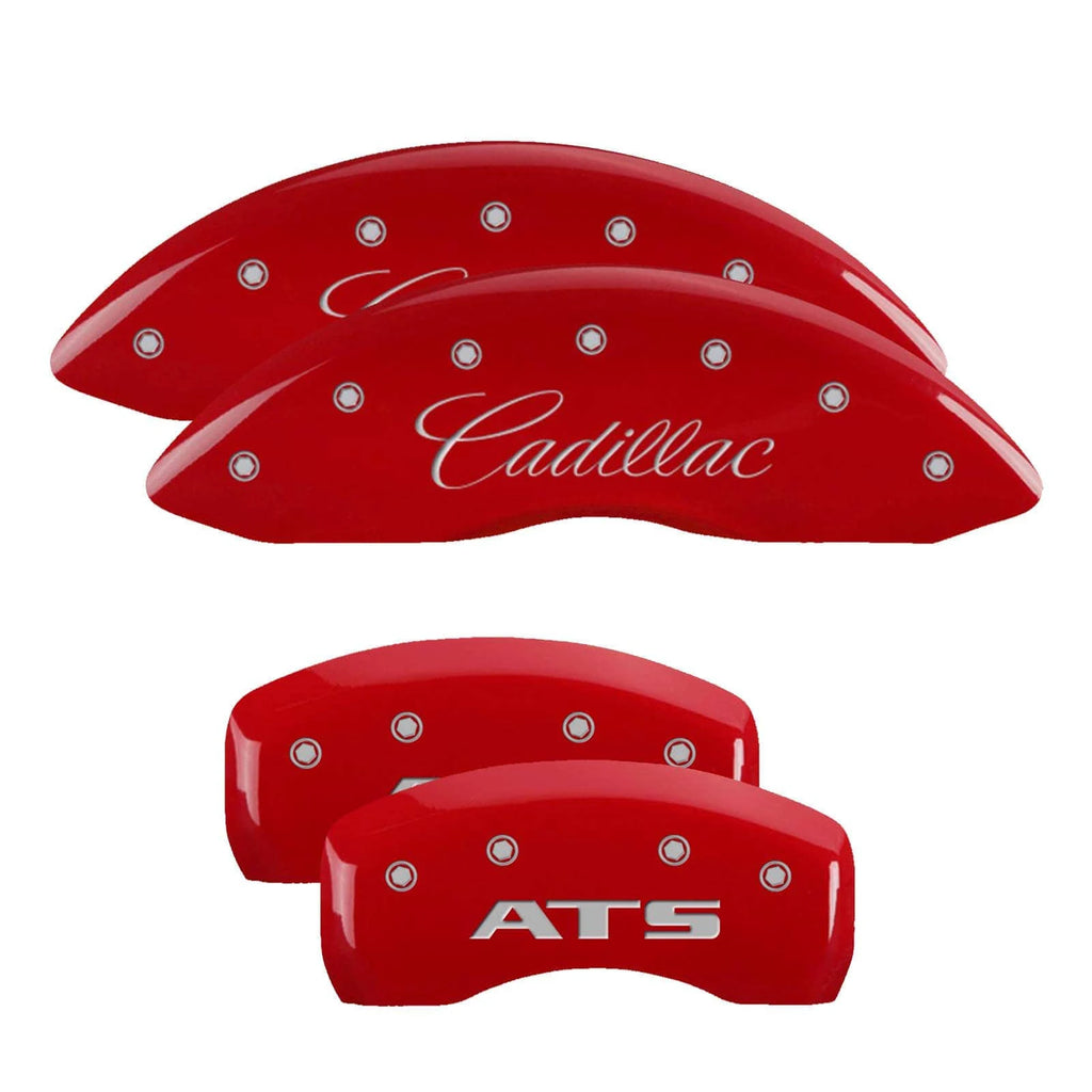 Red Cadillac Caliper Covers C328688