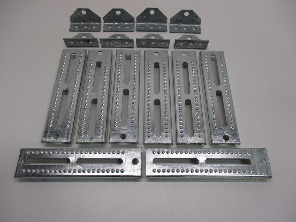 10" Bolster Bunk Board Adjustable Swivel Bracket Kits S579177