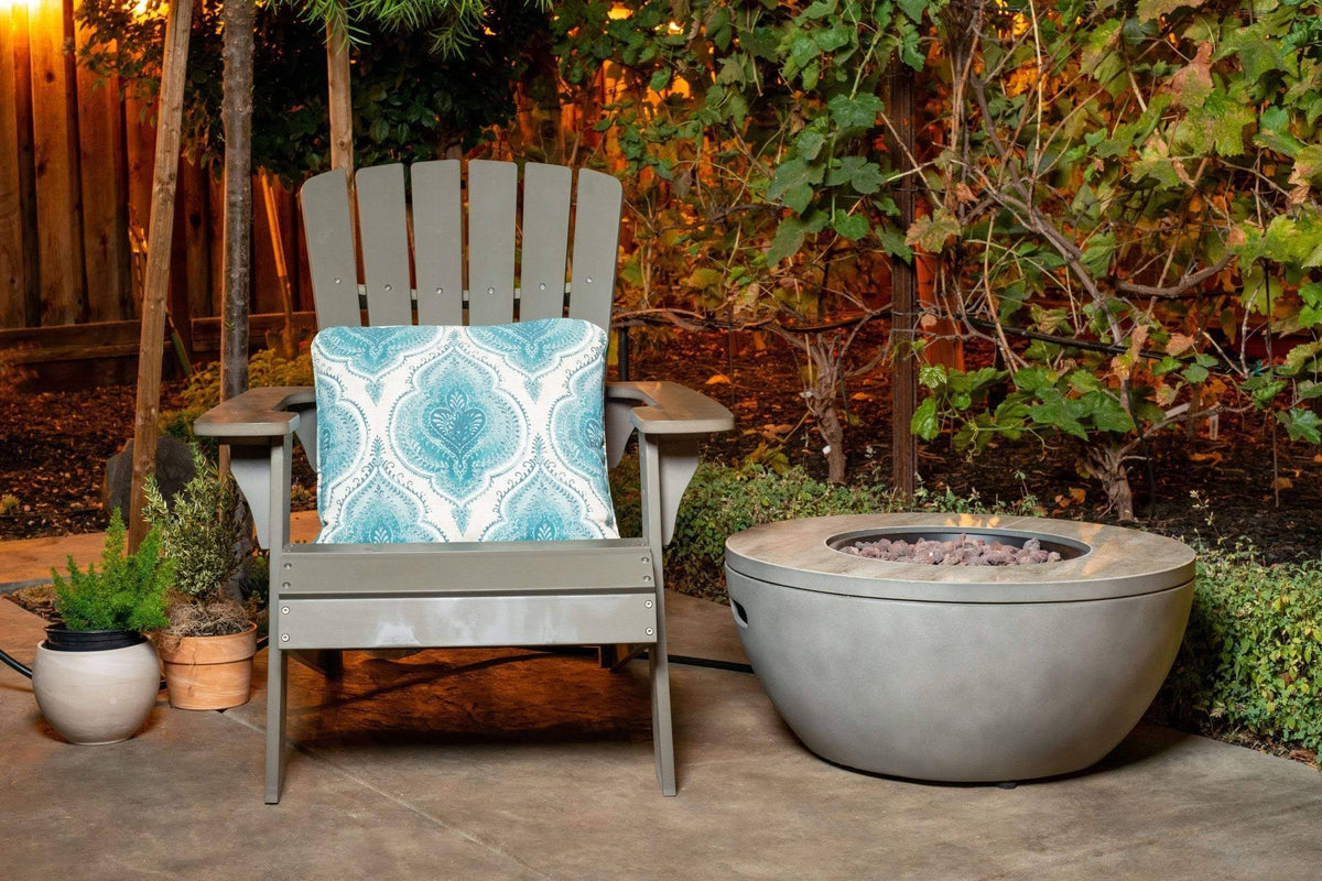 28x22 Round Gas Fire Pit P486294