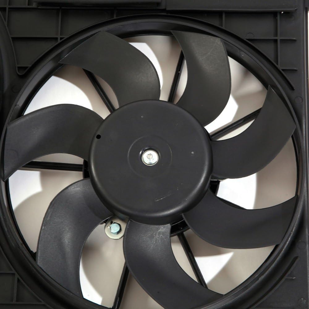 Engine Radiator Dual Fan Assembly Compatible with Volkswagen Audi 2.0L 1984CC F4181