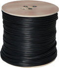 RG59 Siamese Cable with 18/2 Power and 24/2 DATA, 1000-Feet (Black) F321177
