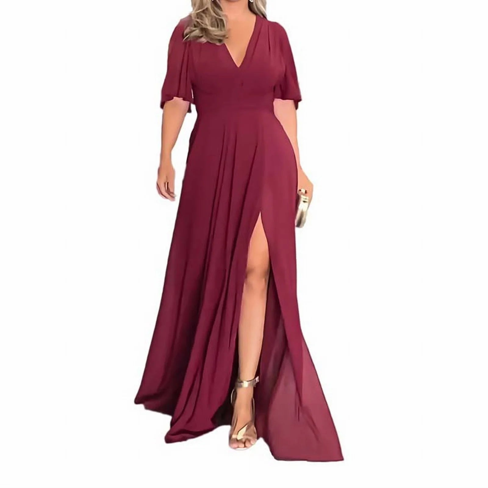 Easter Vintage Sequin Beaded Tassels Party Gown Dress P9765