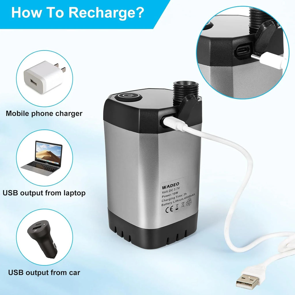 Portable Electric Shower with 20L Collapsible Bucket I31198