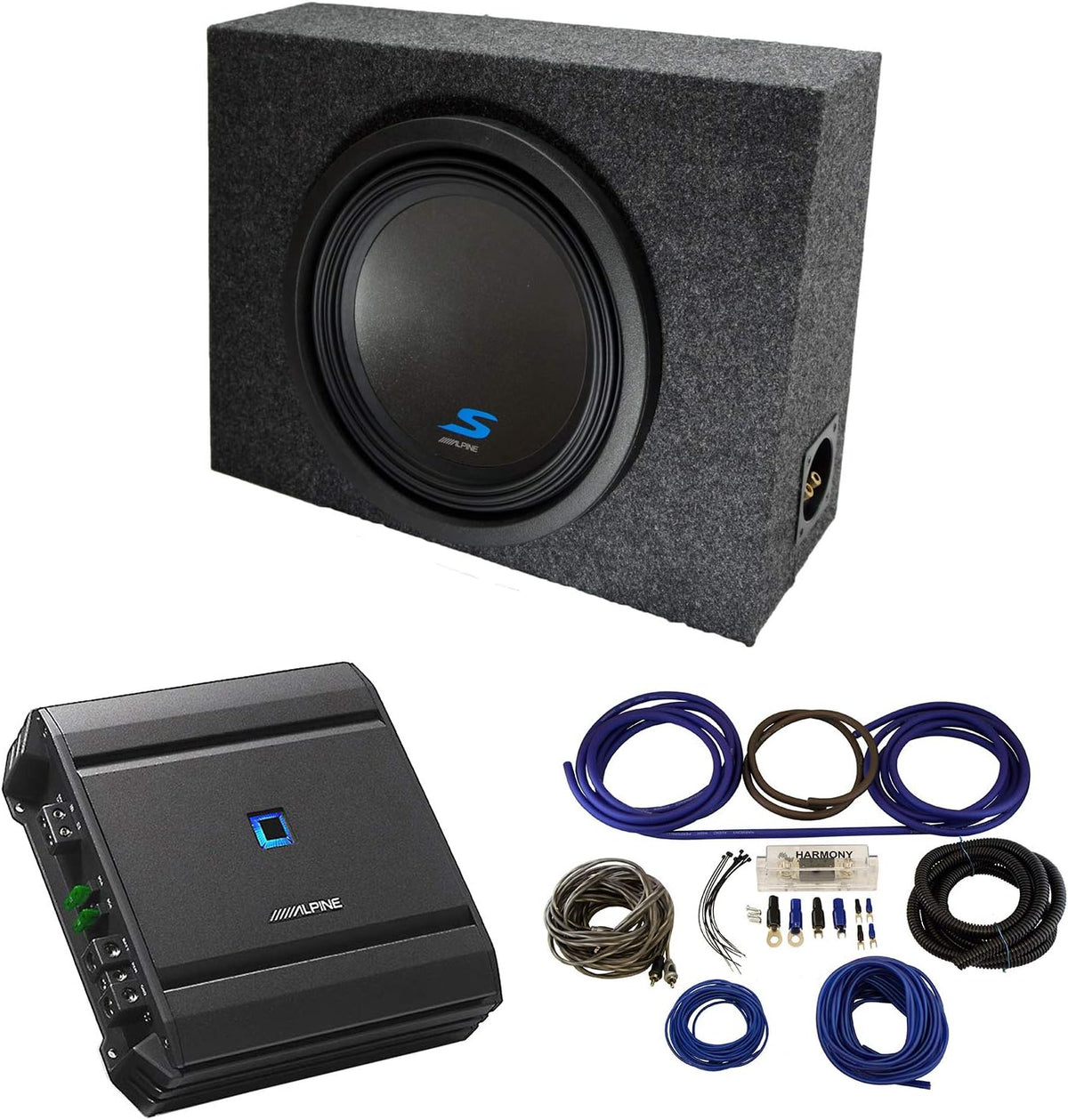 Single 12" Loaded Sub Box Enclosure O3359