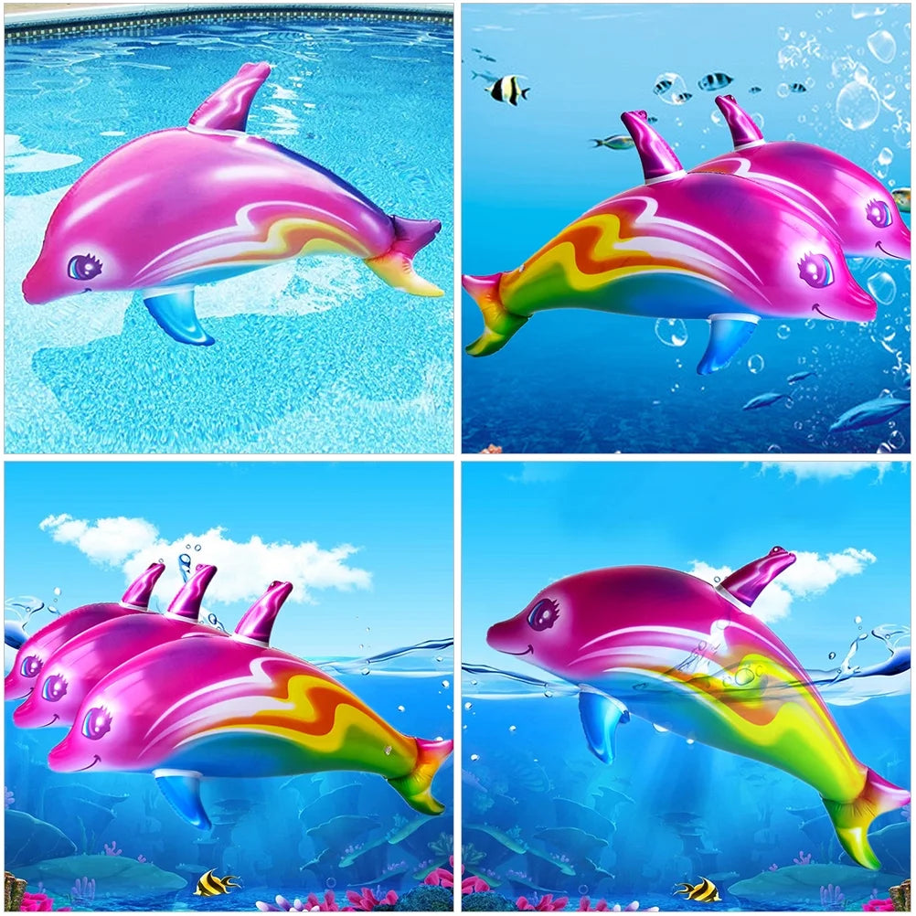 2pcs Inflatable Dolphin Toys H3240