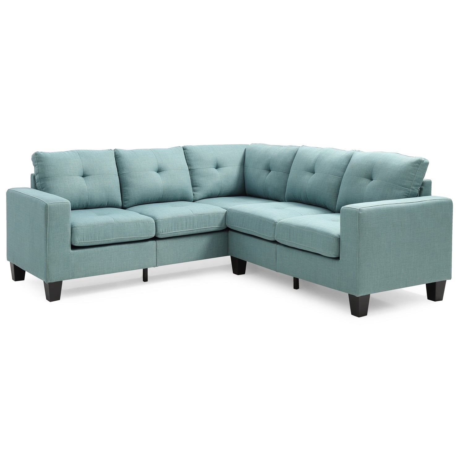 Teal Sectional A727725