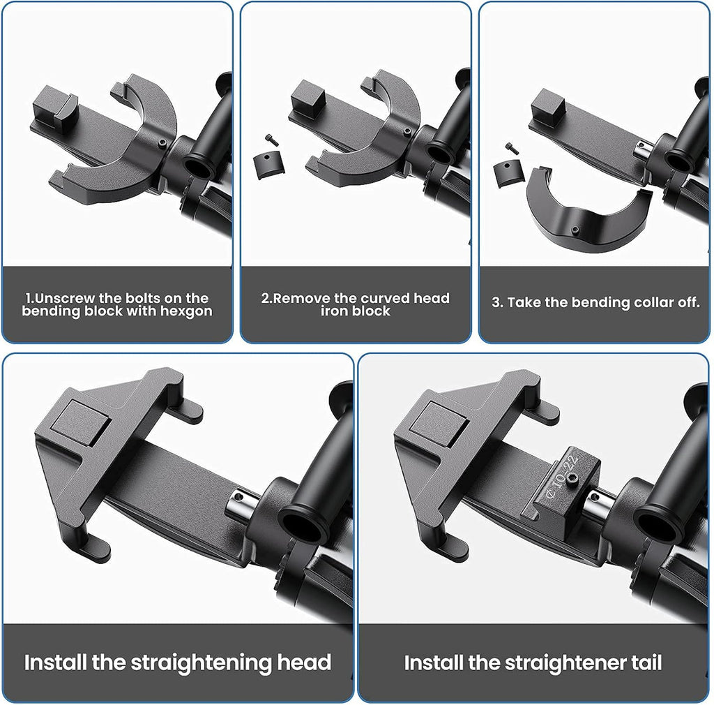 Rebar Straightening Head for Hydraulic Electric Rebar Bender A19508