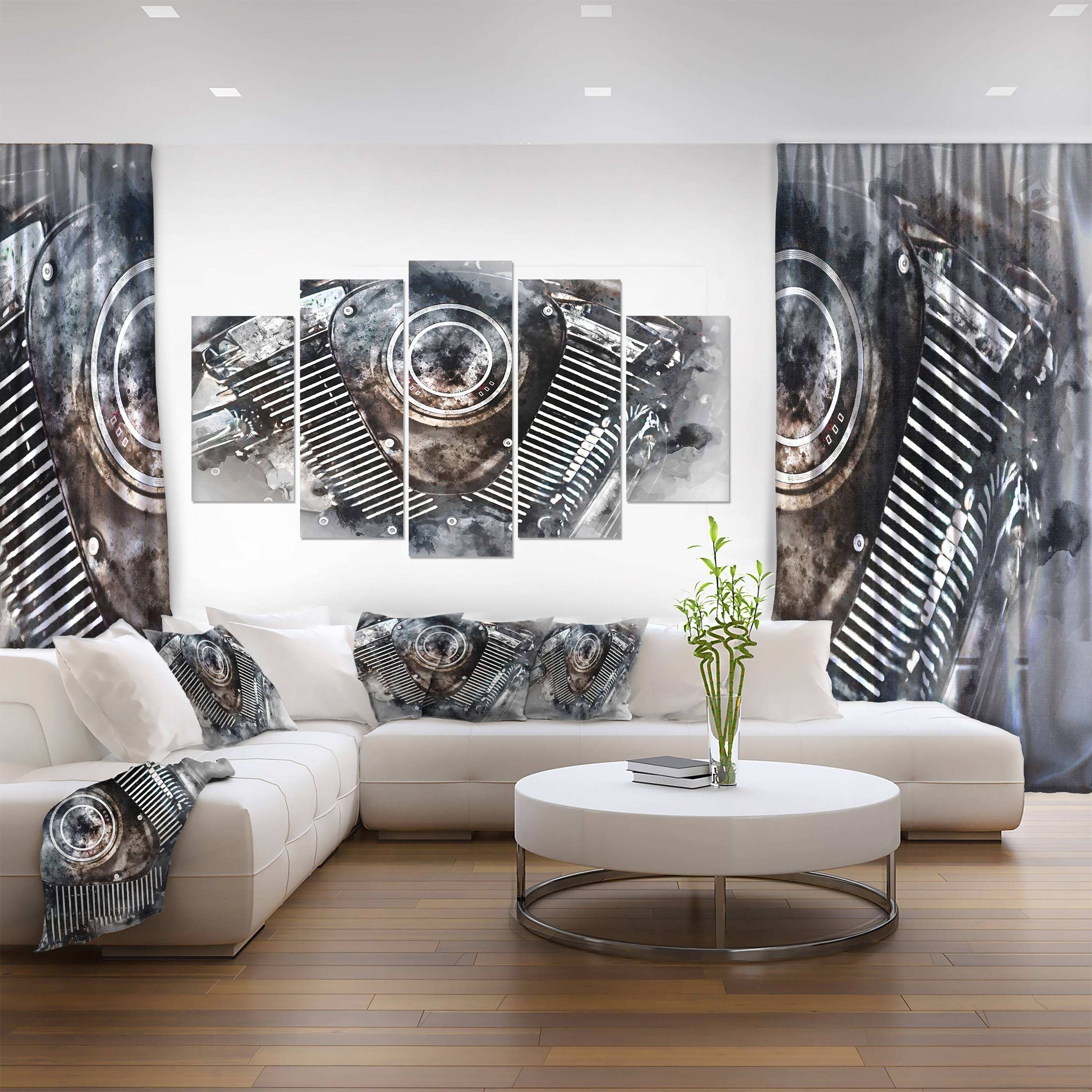 5 Panels Canvas Art Print C443