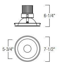 6-in Lighting Reflector M30819