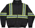 High Visibility Fleece Lined Bomber Jacket Y57382