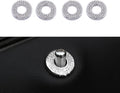 Pack of 2 Crystal Door Lock Pull Rod Bolt Decals Z78175