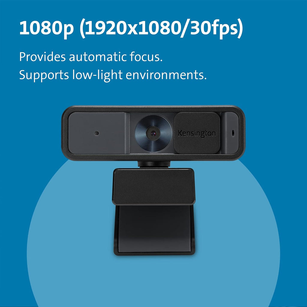 1080P Auto Focus Webcam with Microphone, Privacy Shutter, Pack of 2 S6150