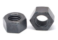 1 3/8x22-12 Fine Thread Grade 8 Finished Hex Nut Medium Carbon Steel Black Oxide W400