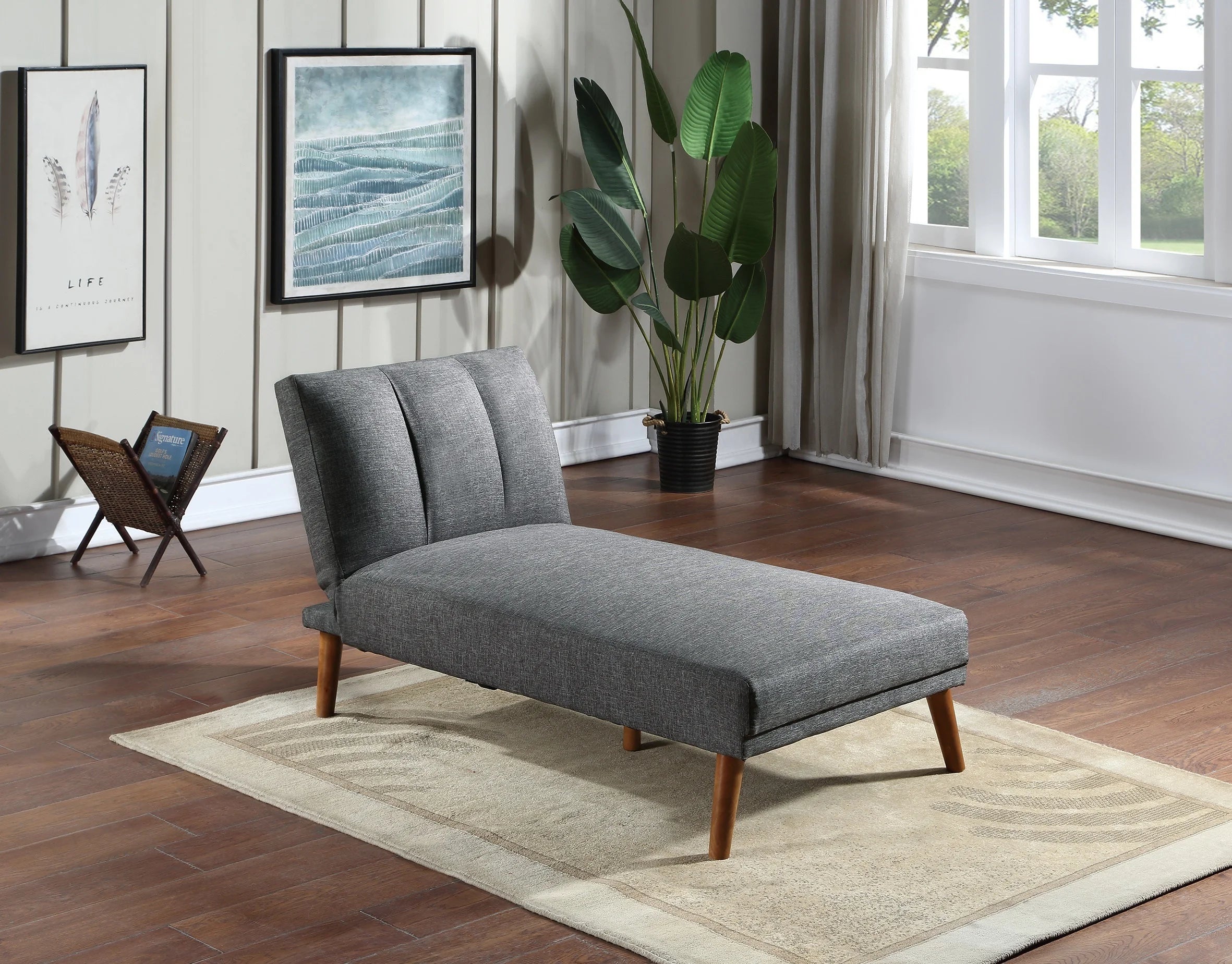 Modern Sectional Sofa Set with Adjustable Chaise J420