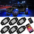 6 Pods Waterproof Car Underglow LED Lights Kit T6985
