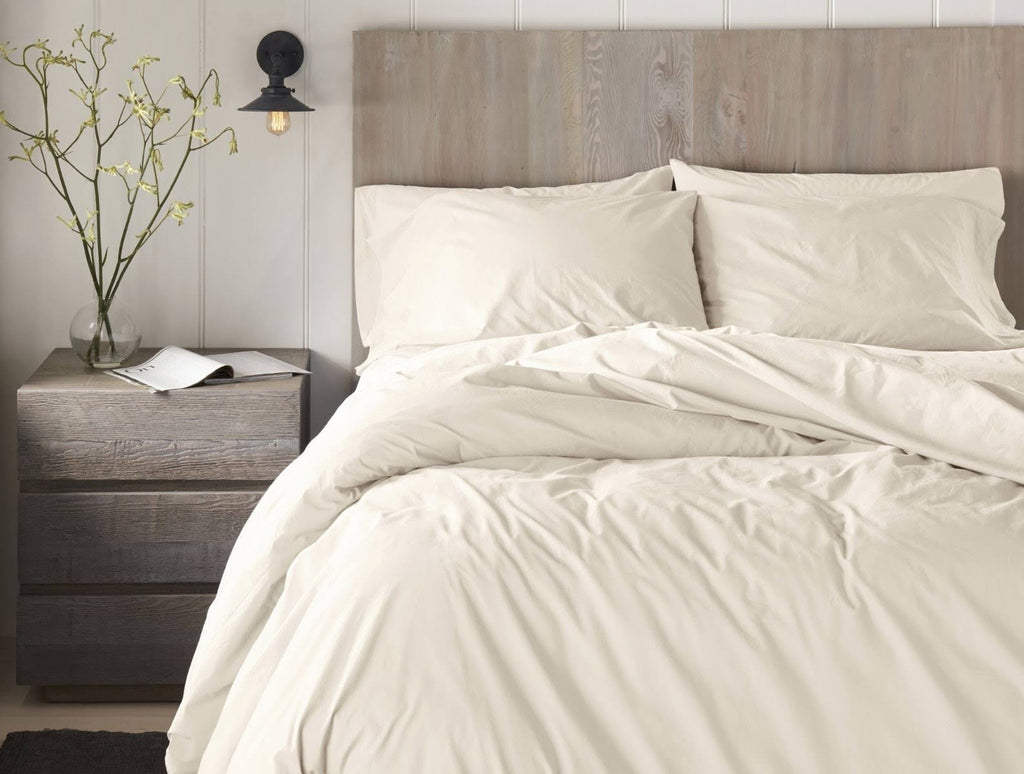 300 Thread Count Organic Percale Fitted Sheet, Twin P145