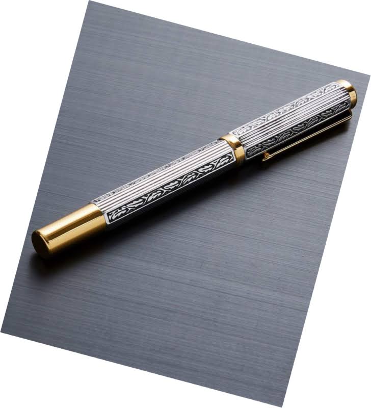 18-Karat Gold Platinum Plated Rollerball Pen X5411