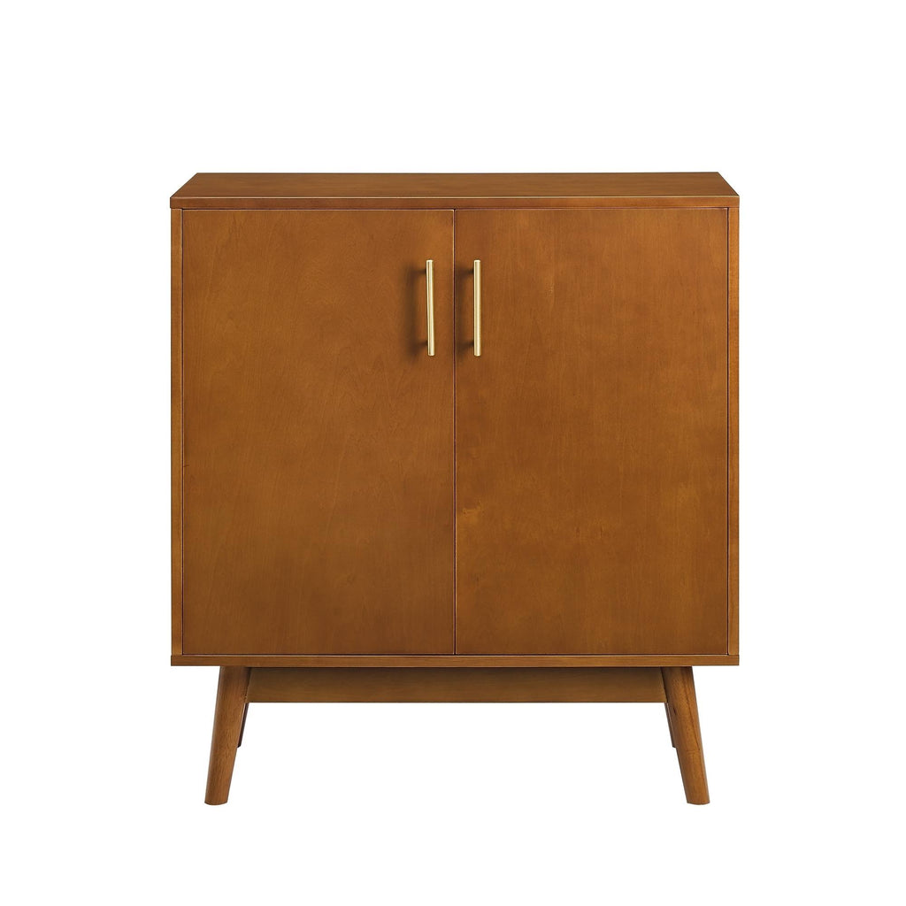 White Mid-Century Accent Cabinet B80545