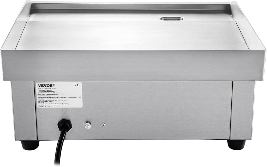 Stainless Steel Electric Countertop Griddle U3088