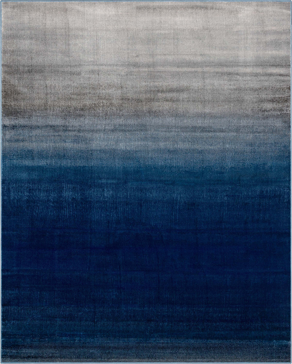 Blue 7'10" x 9'10" Area Rug D15865