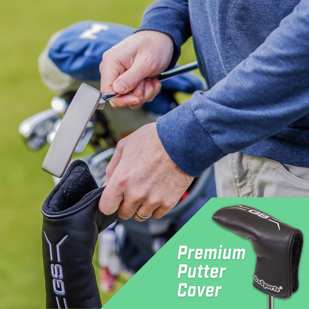 34" Right-Handed Blade Putter with Pistol Grip and Milled Face V382777