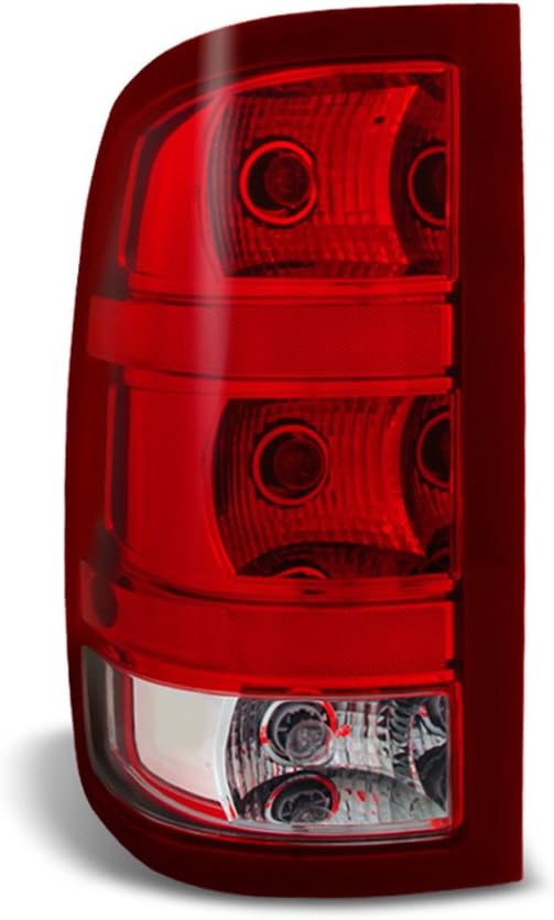 2007-2013 GMC Sierra Rear Replacement Tail Light Driver Side Pack of 2 G650