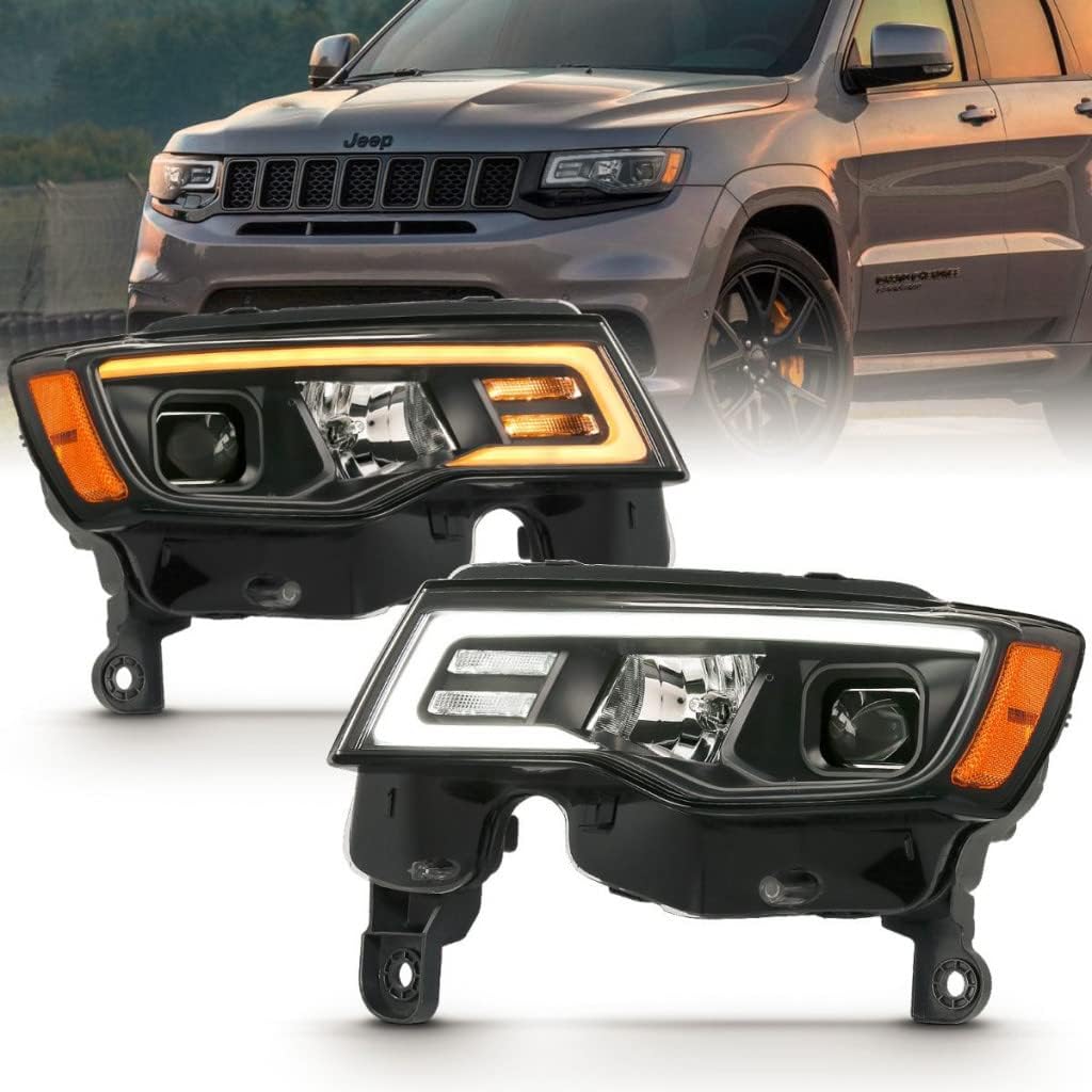 Projector Headlights with Plank Style Switchback V4561