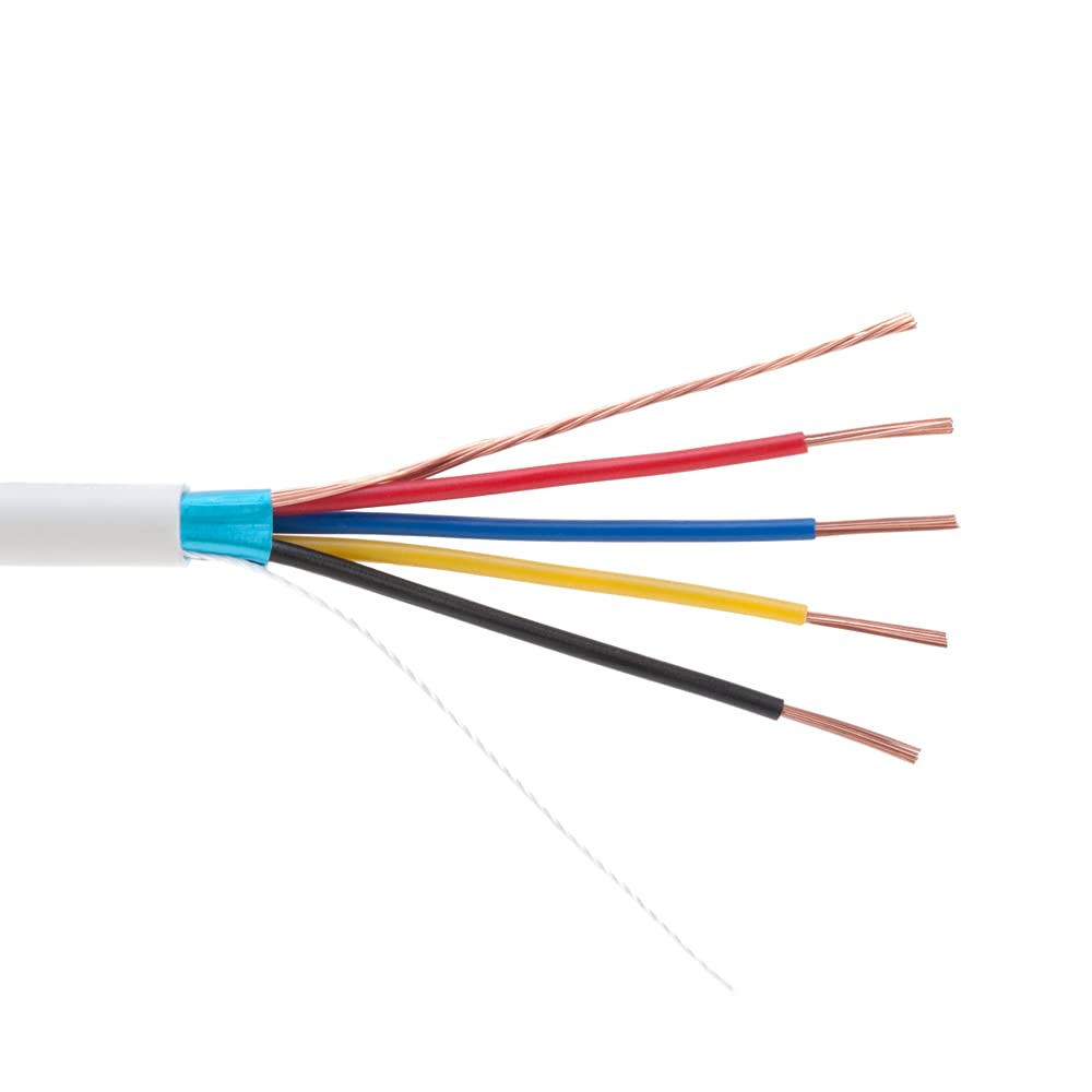 22/4 Shielded Stranded Conductor Alarm Control Cable 500ft Pack of 2 N26671