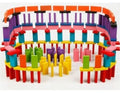 Wooden Building Blocks Dominoes Set Toy B4451