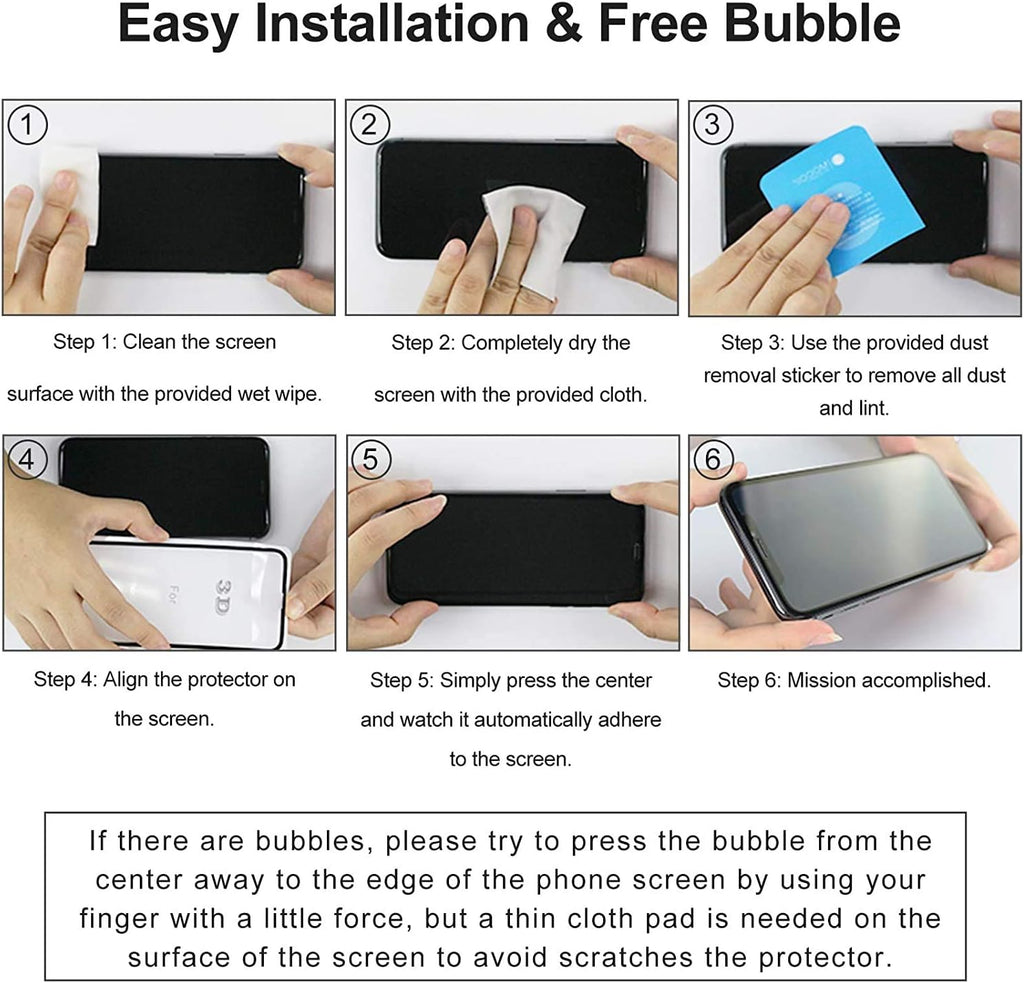 Tempered Glass Screen Protector for 8 Inch Touchscreen Y61709