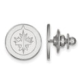14K White Gold Winnipeg Jets Lapel Pin C225029