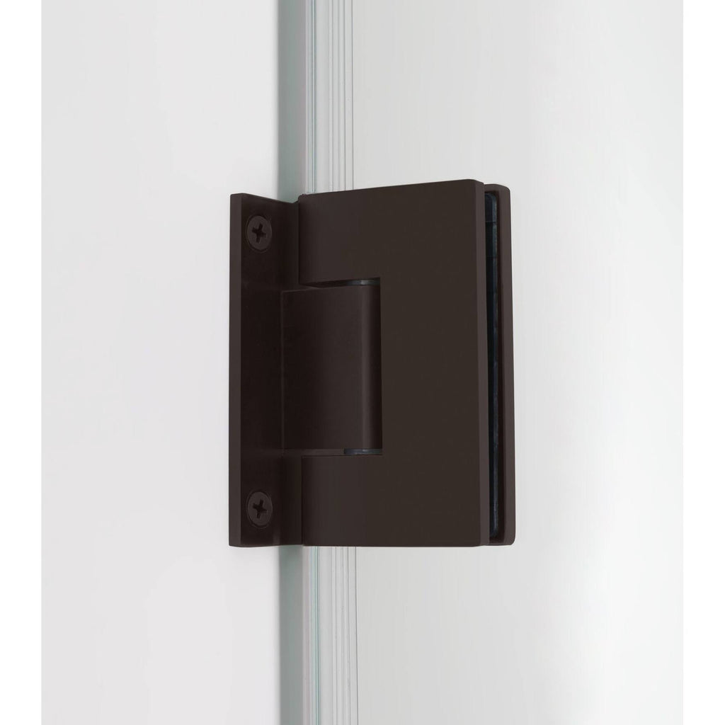 72x22 High x 22x22 Wide Frameless Shower Door Stainless Steel S7743